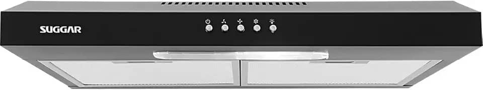 SUGGAR DEPURADOR DE AR SLIM 60CM 3 VEL. PRETO 110V DPS161PT