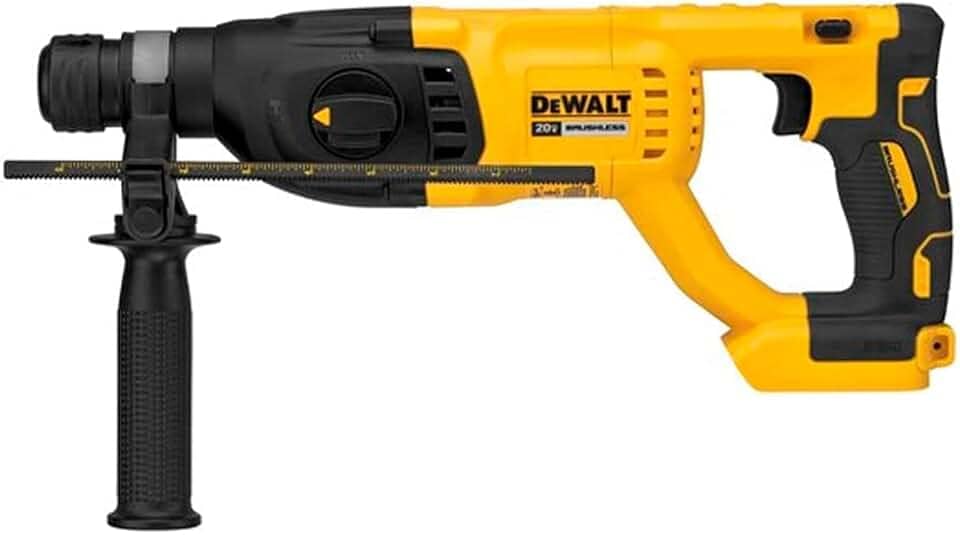 Dewalt Martelete Perfurador Rompedor, 2.6 Joules, Martelete Sem fio, Ferramenta Não Acompanha Bateria e Carregador, Modelo DCH133B, 20V