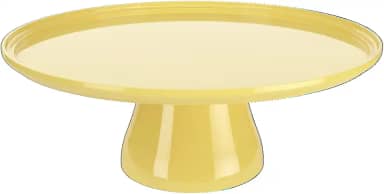 Boleira Cake Redonda, 32.5 cm, Amarelo, Coza
