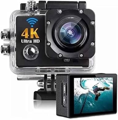Camera Sports Action Go 4k Full Hd 1080p Prova D'agua Wi-fi