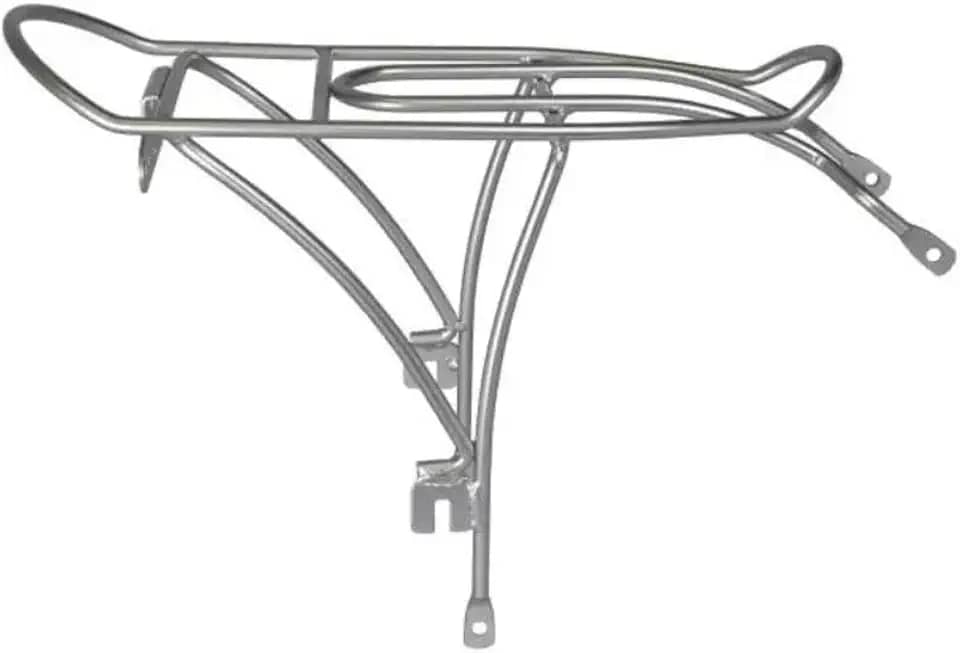 Bagageiro Para Bicicleta Dobrável Aro 20 - Cinza