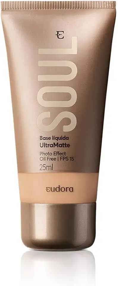 Eudora Base Líquida Soul Ultra Matte Cor 10 25ml