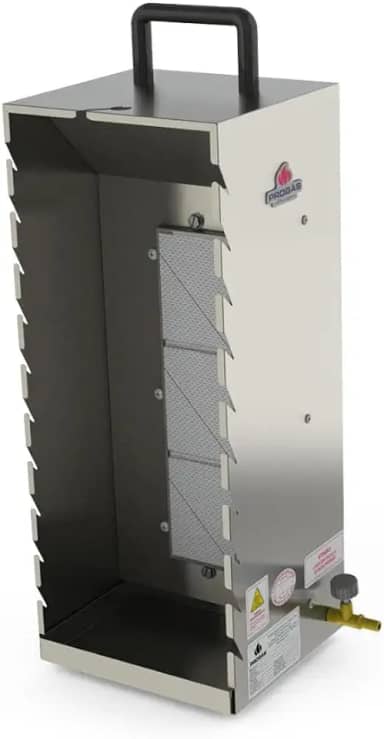 Churrasqueira para Espetinho a Gás Compacta Churrasquito em Inox Ref.199 Progás