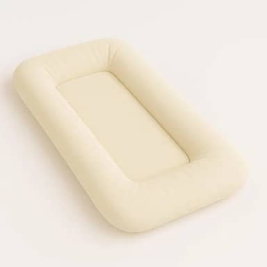 Ninho Casulinho 100% Algodão Extra Macio Recém Nascido Bebê (Palha)