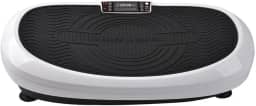 WCT FITNESS Plataforma Vibratória Pro 220V - 30 Níveis de Velocidade - Branco e Preto - Controlo Remoto