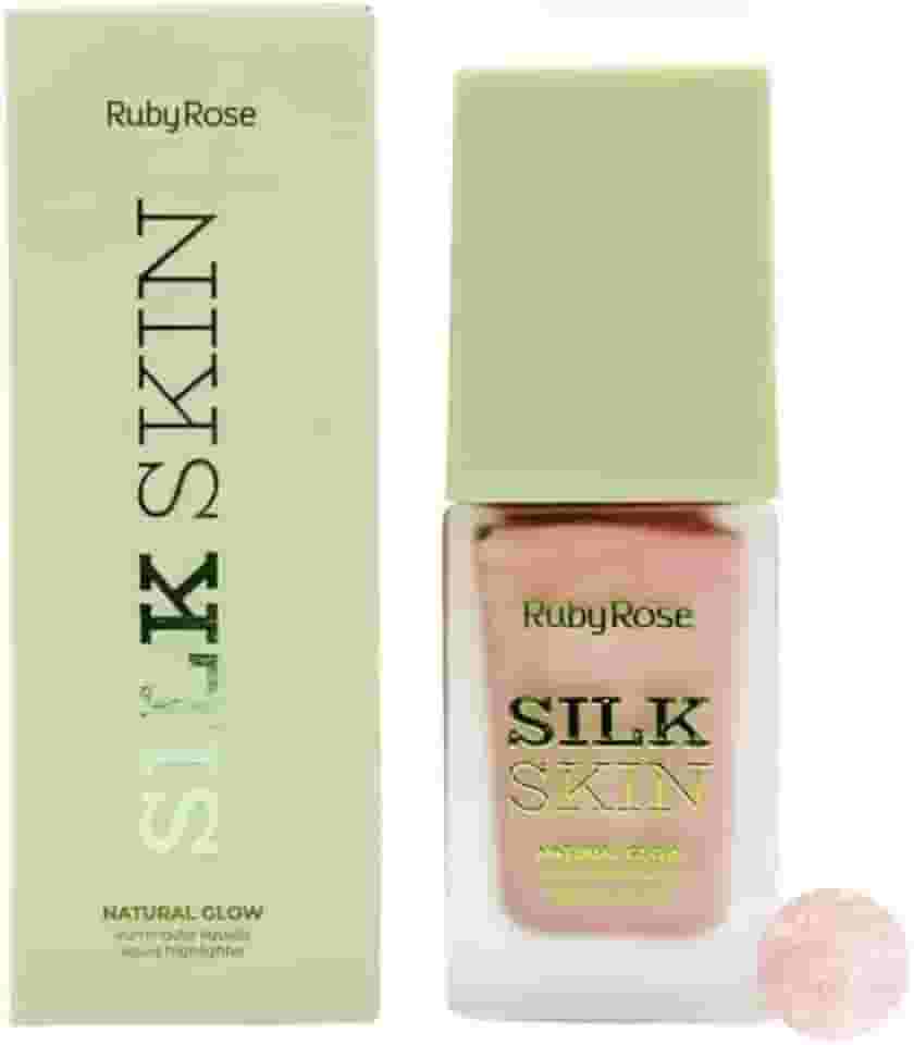 Iluminador Líquido Natural Glow - Silk Skin - Ruby Rose - Radiant Pink