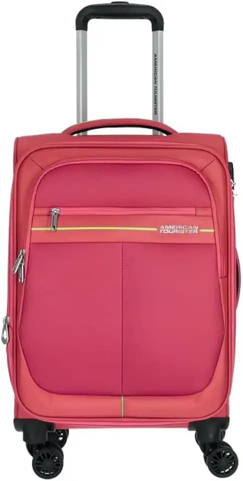 Mala de Viagem Skyland Rosa Pequena Expansível