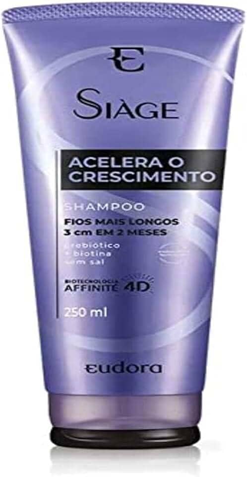 SIAGE SHAMPOO ACELERA O CRESCIMENTO 250ml RPCK, Eudora Siàge