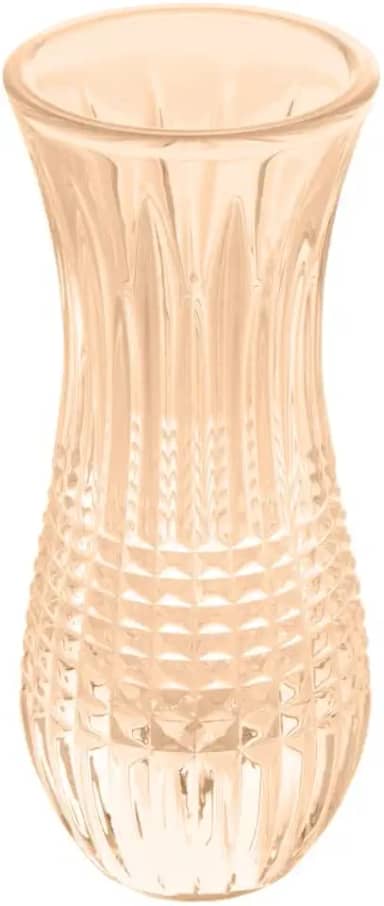 WOLFF - Vaso de Cristal Queen Âmbar 6cm x 15cm