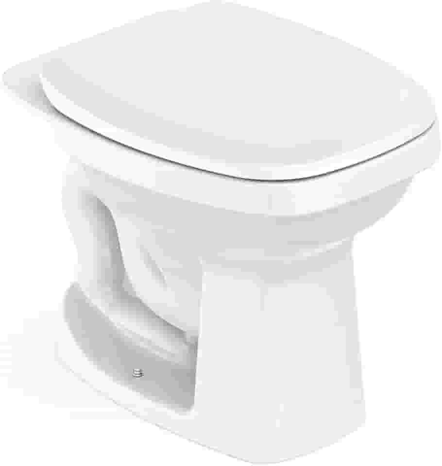 Kit bacia convencional, assento PP e complementos de instalação Like