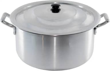 Panela Caçarola Em Alumínio Linha Hotel Nº 28 Industrial Ideal para Arroz Tropeiro Caldos Canjica Panela Em Alumínio Super Resistente