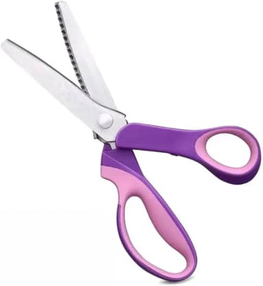 Tesoura Picotar Zig Zag 5mm Cabo Soft Premium Artesanato