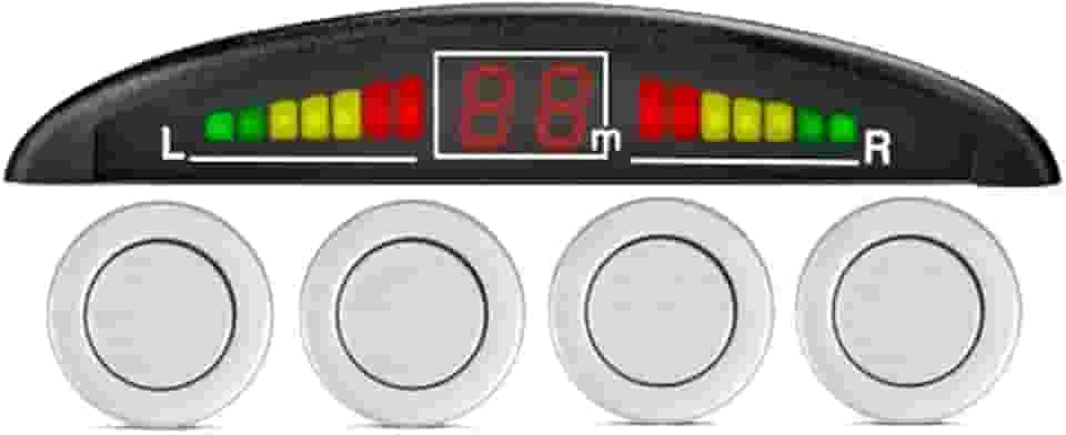 Sensor Estacionamento com Câmera PS-4301CSI, Preto, C3Tech