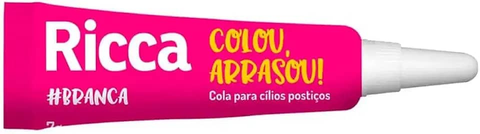 Cola Para Cílios Ricca Branca - 2682