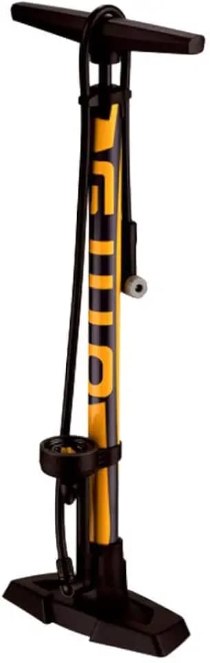 Bomba De Pé Giyo Com Manômetro 160psi Para Bicicletas GF-55e