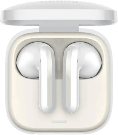 Xiaomi Redmi Buds 6 Active, Fones de Ouvido Sem Fio, Versão Global (Branco)