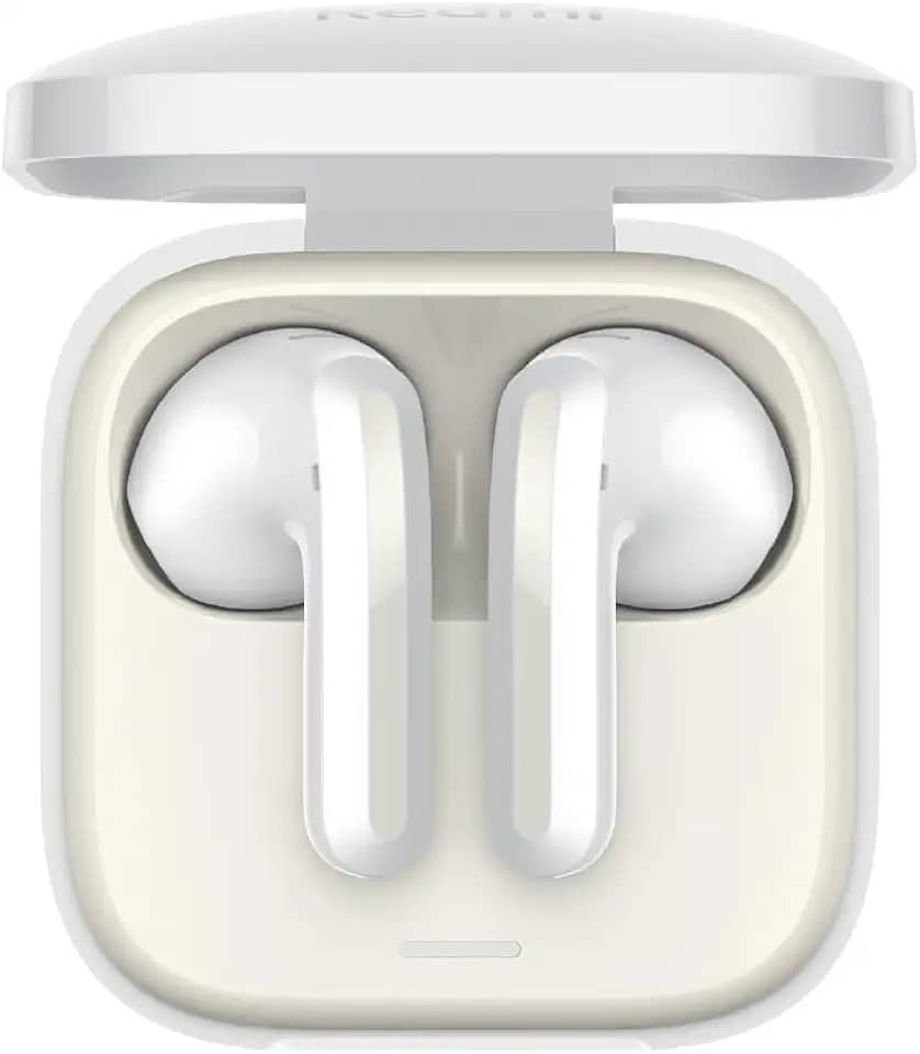 Xiaomi Redmi Buds 6 Active, Fones de Ouvido Sem Fio, Versão Global (Branco)