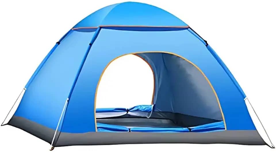 Barraca Camping Automática Pop Up 2/3 Pessoas Impermeável para Acampamento e Praia
