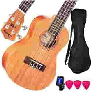 Kit Ukulele Shelby SU23M Concerto Mogno Completo