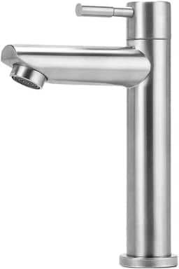 Pingoo.casa, Torneira Para Banheiro em Aço inox Escovado Baixa Amazonas - Prata