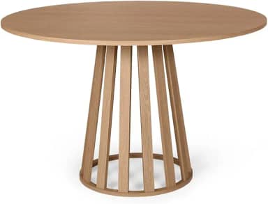 Mesa de Jantar Redonda 6 Lugares 120cm Gabi Jade - Straub Web