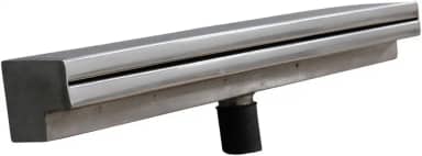 Cascata De Parede Embutir 80cm Piscina Inox Engate Direto No Cano