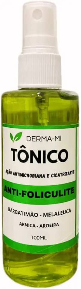 Coleção de Tônicos Naturais – Cuidados Essenciais para a Pele e Cabelos (Verde Foliculite)