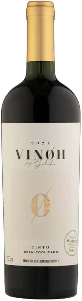 Vinho Merlot sem Álcool 750ml - Vinoh