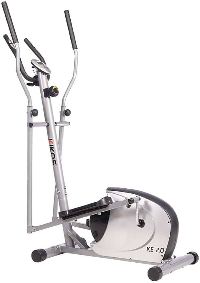 Elíptico Kikos 2.0 Magnético, 8 Níveis de Esforço, Suporta 100 kg, Amplitude de passada = 30 cm, Silenciosa, ideal para uso residencial.