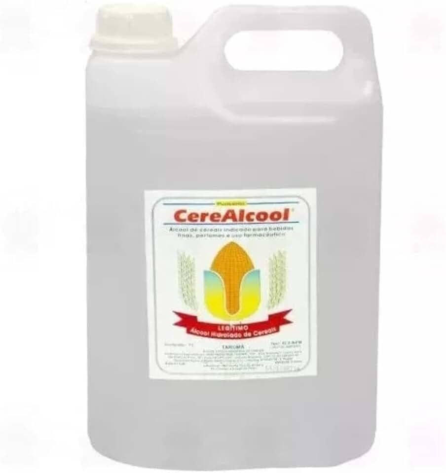 Alcool Hidratado de Cereais - Legitimo - CereAlcool - 5 litros
