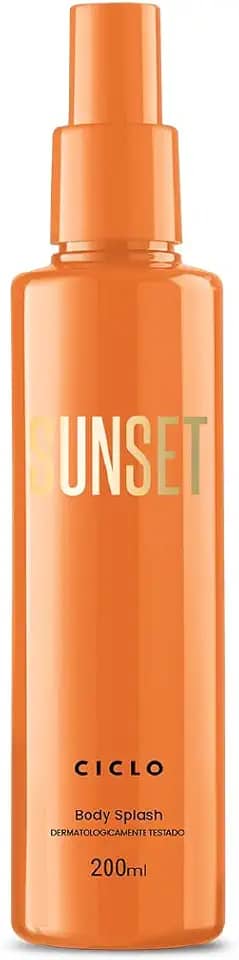Ciclo Cosméticos BODY SPLASH CICLO SUNSET 200ML Laranja Vegano Sem Crueldade
