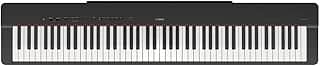 Piano Digital P 225B Preto 88 Teclas Sensitivas Com Fonte e Pedal Yamaha