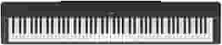 Piano Digital P 225B Preto 88 Teclas Sensitivas Com Fonte e Pedal Yamaha