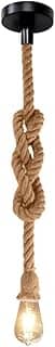 Pendente Corda Retro Vintage Design Rústico Decorativo E27