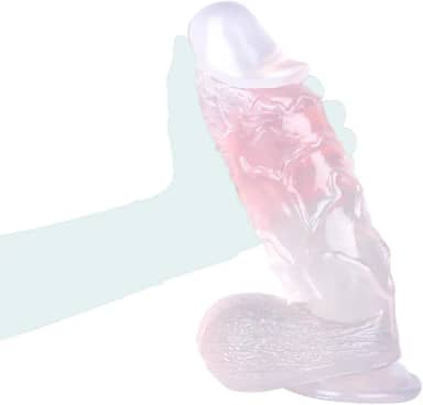 Penisde Silicone Grande Grosso feminino clitóris massagens vaginais sexuais nível Prova adulto de brinquedos Pe24 penisde borracha realistico negro