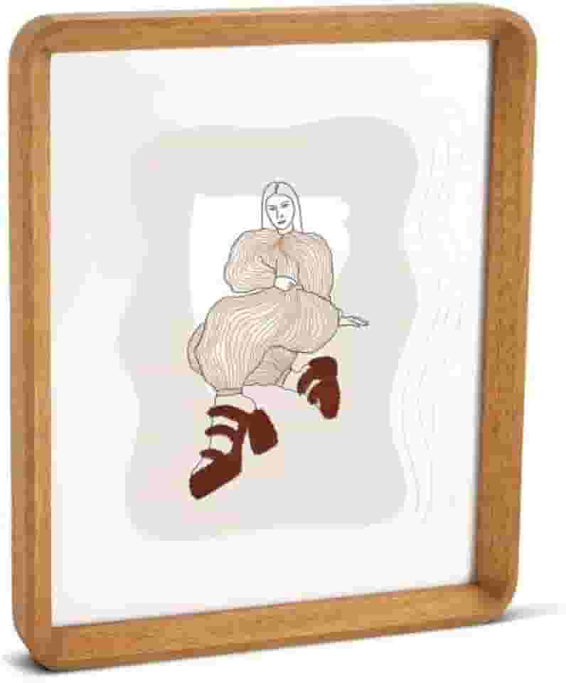 PORTA-RETRATOS EM MADEIRA - 15X20