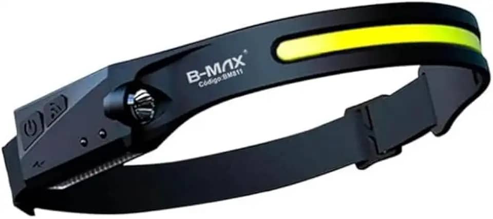 Lanterna de Cabeça LED Recarregável, Potente, Profissional, Bateria de Lítio 1200mAh, 2 Intensidades de Luz, Regulagem de 90°, para Camping, Pesca, Caça, Montanhismo