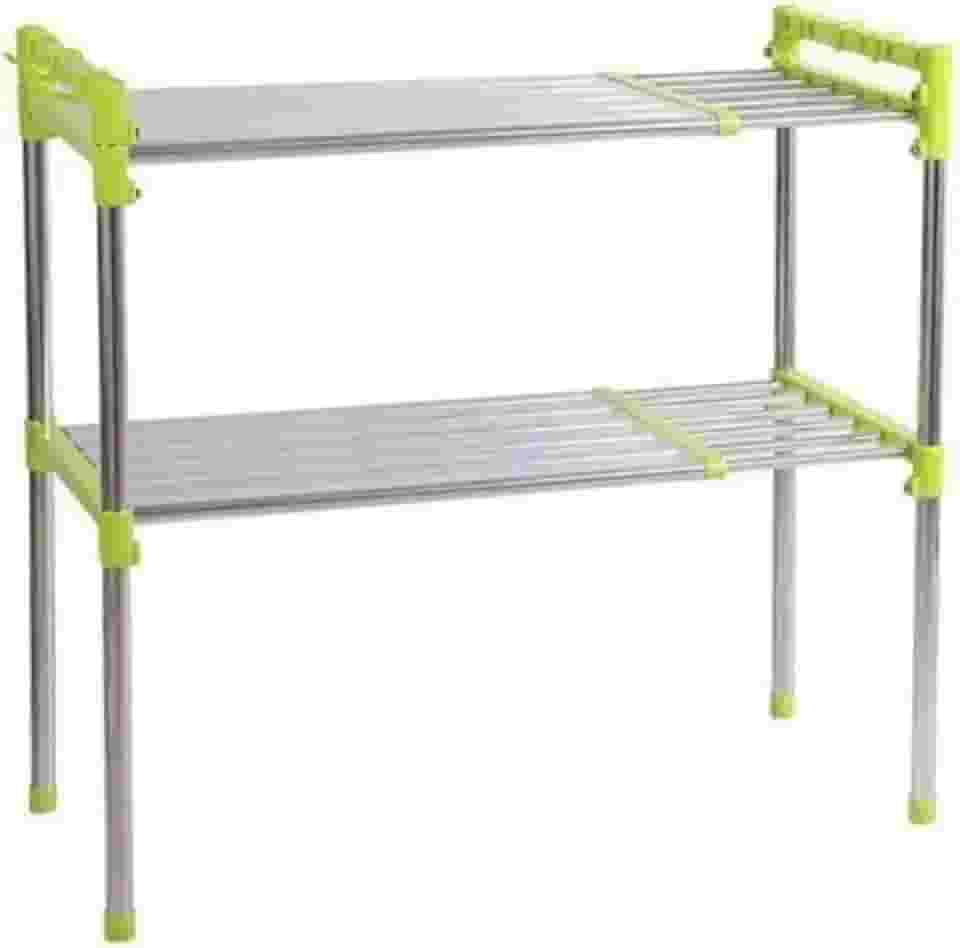 Prateleira Inox Ajustável – Organizador Multifuncional