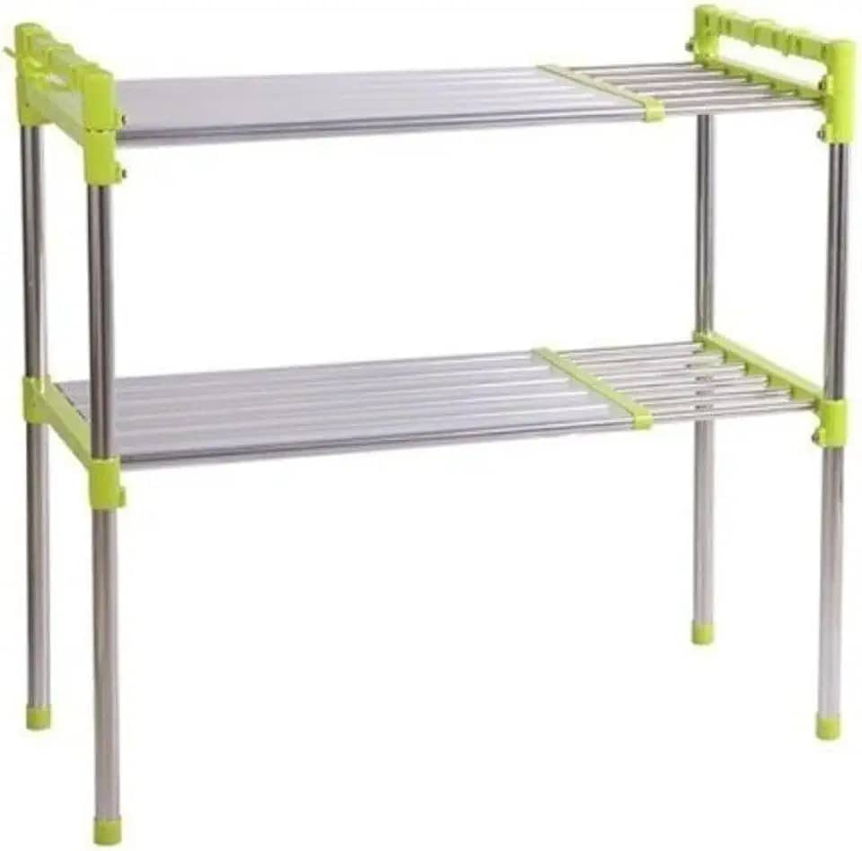 Prateleira Inox Ajustável – Organizador Multifuncional