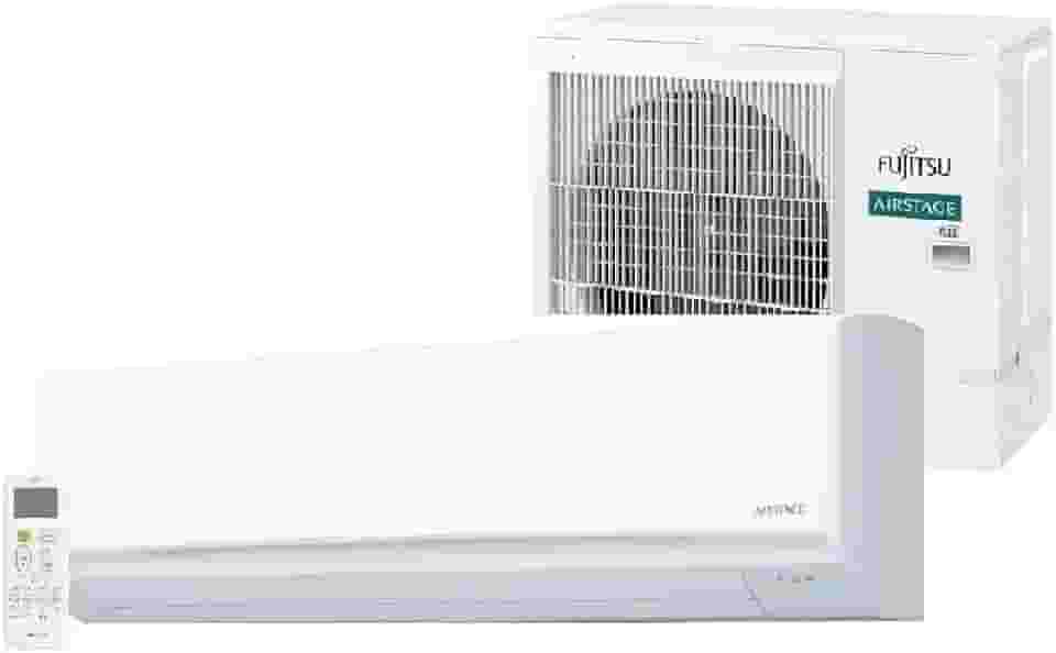 Ar Condicionado Split Hi Wall Inverter Fujitsu Airstage 12000 BTU/h Quente e Frio ASBG12KMBA - 220 Volts
