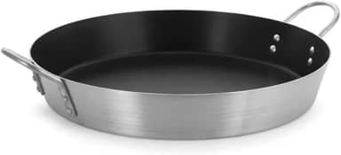 Frigideira Tacho Paella 30cm Antiaderente Teflon Hotel Wok