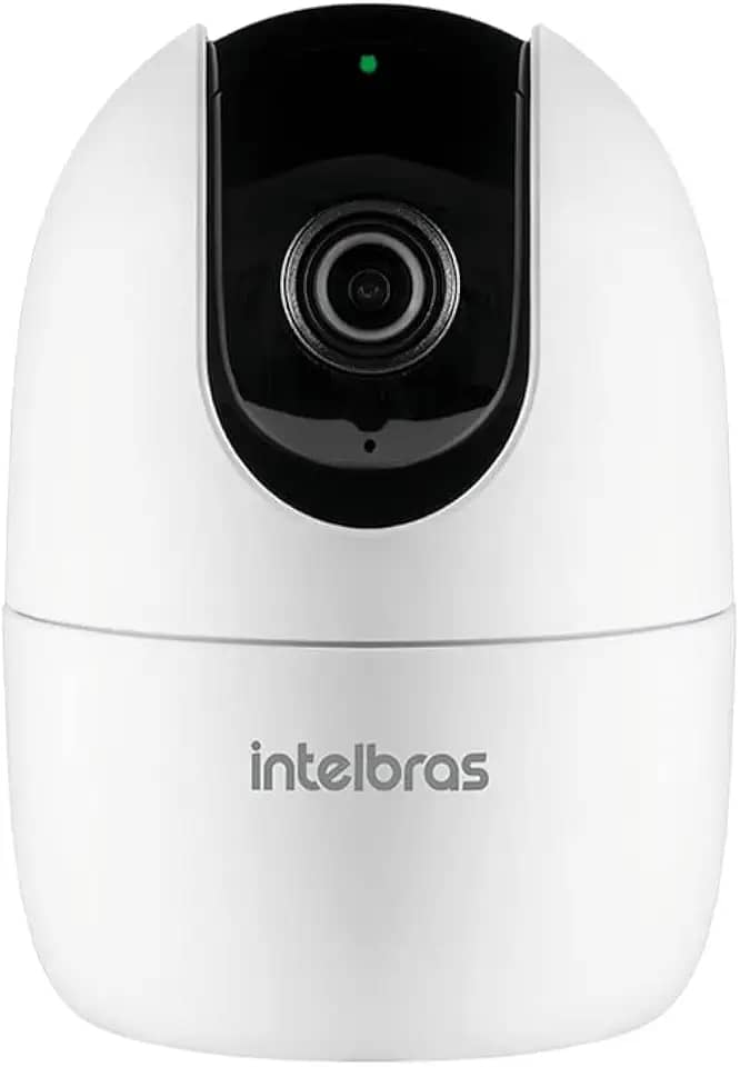 Câmera Inteligente Interna 360° Compatível com Alexa Wi-Fi Full HD IM4 C Branco Intelbras