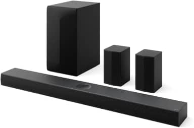 Home Theater Soundbar LG Dolby Atmos, 500W RMS, 5.1.1 Canais, DTS X, Caixas Traseiras, AI Sound Pro, WOW Sinergy, Bluetooth 5.1, HDMI - S70TR