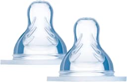 Bico Mamadeira X MAM 6+ meses - Fluxo Super Rápido - Embalagem DUPLA