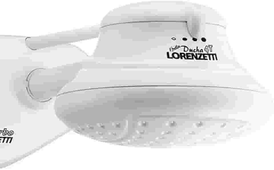 Bella Ducha Turbo 4T 220V 6800W, Lorenzetti, 7531254, Branco, Pequeno