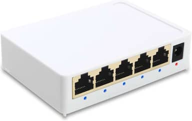 Switch Rj45 5 Portas Lan Gigabit Hub 10/100/1000mbps Bivolt