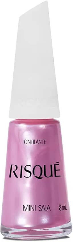 Risqué Esmalte Cintilante Mini Saia, 8 Ml