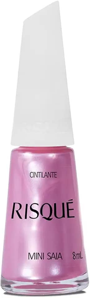 Risqué Esmalte Cintilante Mini Saia, 8 Ml