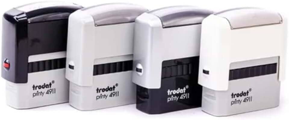 Carimbo Personalizado 38x14mm 4 linhas - 15 Cores Disponíveis! Qualidade e Agilidade na Personalização Personalização em 1Dia Útil