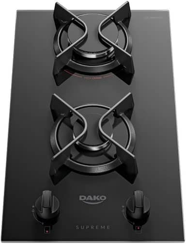 Cooktop 2 Bocas com Mesa de Vidro Dako Supreme Bivolt